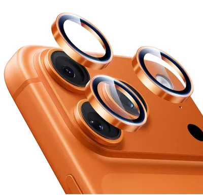 Obrázok produktu pre ESR - Armorite Camera Lens Protectors ochrana kamery pre iPhone 14 Pro / 14 Pro Max / 15 Pro / 15 Pro Max / 16 Pro / 16 Pro Max / 17 Pro / 17 Pro Max - oranžová