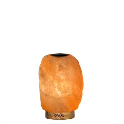 Produktbild von Orakl® - Dimmbare Salzlampe Diffuser - 1-2 KG - 100% Salz - Salzkristall-Lampe - Salzstein - Salzkristall Diffuser