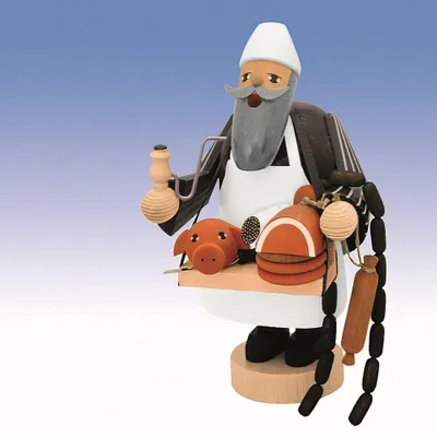 Produktbild von Fleischverkäufer (19cm) Räuchermann von KWO