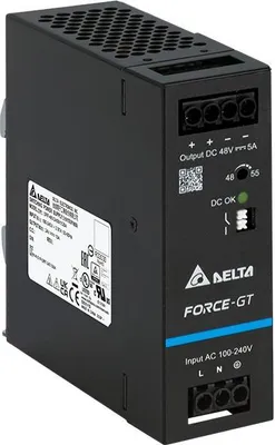 Produktbild von Delta DRF-24V240W1GBA DIN-Schienen-Netzteil 24V/10A