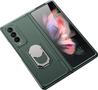 Image de Étui rigide vert pour Samsung Galaxy Z Fold3 5G