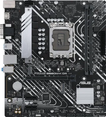 Produktbild von ASUS PRIME B660M-K D4 Intel B660 LGA 1700 micro ATX