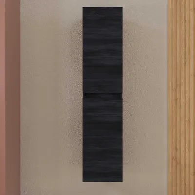 Immagine prodotto di Colonna bagno sospesa 2 ante quercia grigio scuro