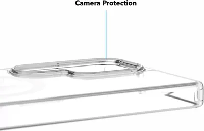 Productafbeelding van AlzaGuard doorzichtige TPU-hoes, compatibel met MagSafe, voor Samsung Galaxy