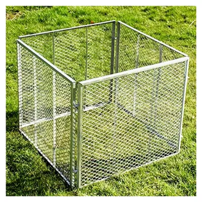 Produktbild von Metallkomposter 80x80x70cm Streckmetall feuerverzinkt mit Stecksystem 448L
