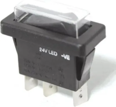 Zdjęcie produktu dla Lalizas Panel-przycisk Mo-so 12/ 24v Czarny Czarny Jeden rozmiar