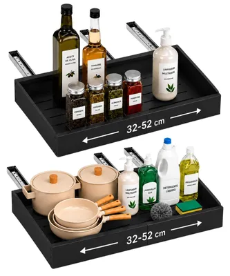 Obrázok produktu pre Výsuvná zásuvka do kuchynskej skrinky s nastaviteľnou šírkou