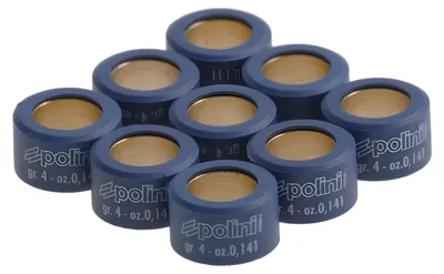 Produktbild von Variomatikgewichte Polini Super Speed 4,0 g 16 x 10 mm für Piaggio Sfera 125