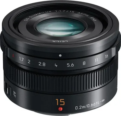 Produktbild von PANASONIC Leica DG Summilux 15mm f/1.7 Objektiv Schwarz