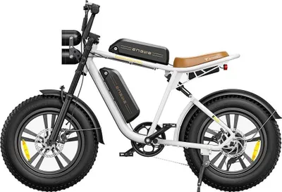 Immagine prodotto di Bicicletta Elettrica M20 26AH | Doppia batteria 1248WH Autonomia 120KM | Bianco