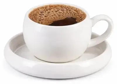 Produktbild von Bricard Bondy Espressoset 4-teilig aus Edelstahl, weiß