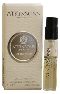 Produktbild von Atkinsons, Robinson Bear, Eau de Parfum, Unisex, 2 ml *Fläschchen