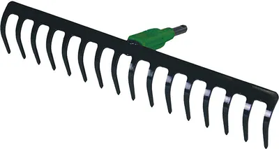Produktbild von Green Tower Gartengeräte Stecksystem Ohne Stiel Gartenrechen 42 cm