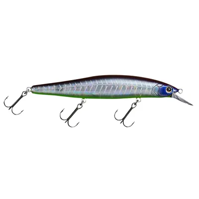 Imagen del producto de Daiwa Wobbler Steez Minnow 110SP-SR, color "Ghost Hering", longitud 11 cm, peso 14,4 g
