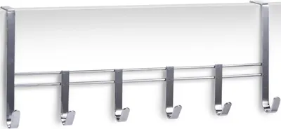Productafbeelding van Zeller deurkozijn, 6 stuks, metalen, verchroomd, 51x8x20,5