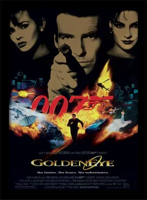 Obrázek produktu pro James Bond – GoldenEye – plakát – umělecký tisk – 30 x 40 cm – plakát