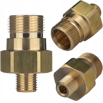 Zdjęcie produktu dla BrassPro EasyLockTR22M-3/8M Adapter – Przejściówka mosiężna Kärcher EASY!Lock na gwint 3/8" do myjek