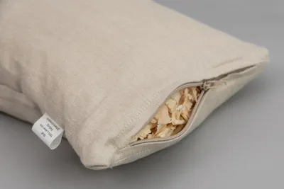 Produktbild von Zirbenholzkissen Bio-Leinen 30x20cm | Zirbenkissen