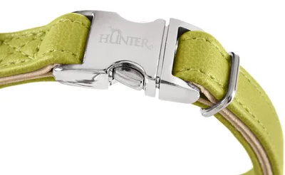 Produktbild von HUNTER Hundehalsung Amalfi ALU-Strong, Farbe: grün, Kunstleder in Nappa-Optik, v