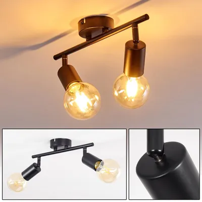 Produktbild von Agnino »Agnino« Deckenlampe aus Metall in Schwarz