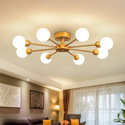 Produktbild von Deckenleuchte XW819-8 G9 Leuchtmittel inkl. Lichtfarbe kaltweiß warmweiß Deckenlampe