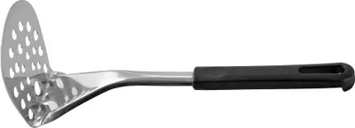 Produktbild von Fackelmann 24399, Traditioneller Kartoffelstampfer, Schwarz, Edelstahl, Edelstahl, Aufhängeloch, 1 Stück(e), 240 mm