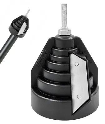 Rohrentgrater für Kunststoffrohre 20–63 mm, ABS