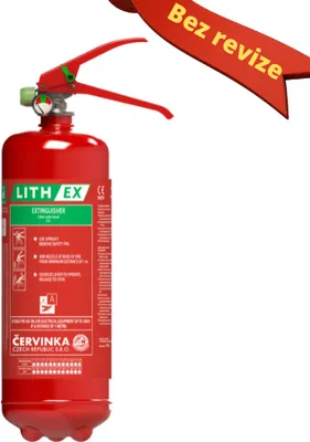 Obrázok produktu pre Hasiaci prístroj na lítiové batérie 2 L - BEZ PREVÍZIE
