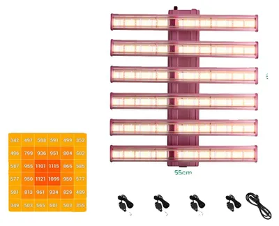 Immagine prodotto di Lampada LED per piante, spettro completo, dimmerabile, 320 W