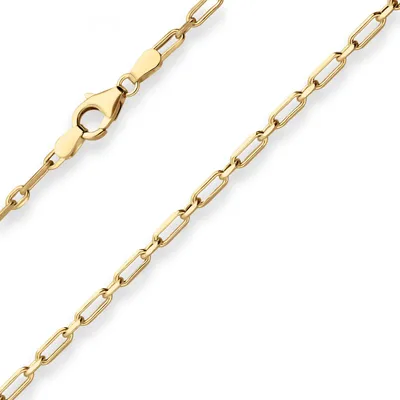 Produktbild von 2,7mm Fantasiekette Goldkette Collier Halskette aus 585 Gold Gelbgold 45cm