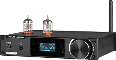Zdjęcie produktu dla Przedwzmacniacz stereo, Bluetooth 50, wyświetlacz OLED, przetwornik audio DAC