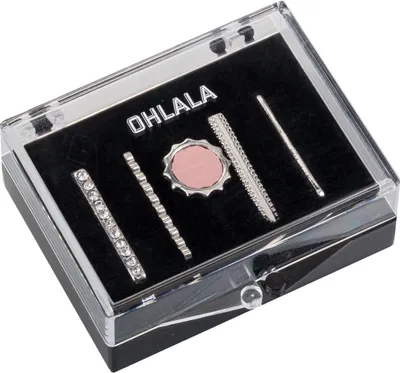 Produktbild von PETER JÄCKEL Smartwatch Charms Set Shiny Rose - 6 Designs