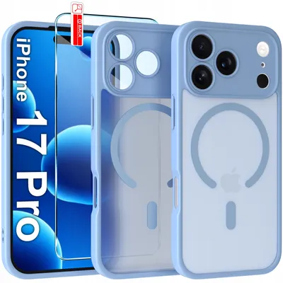 Obrázek produktu pro Matné magnetické pouzdro pro iPhone 17 Pro | Kompatibilní s MagSafe, odolné + sklo