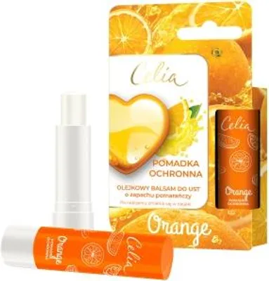 Zdjęcie produktu dla Pomadka Ochronna Do Ust Celia O Zapachu Pomarańczy