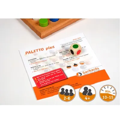 Produktbild von Gerhards 51090009 Spiel Paletto Plus