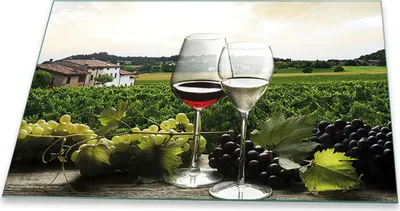 Produktbild von Herdabdeckplatte Glaskeramikkochfeld-Abdeckung Spritzschutz Glas Universal 80x52 Essen Grün