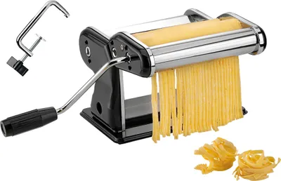 Produktbild von Profi-Pastamaschine PASTA PERFETTA NERO für Lasagne, Tagliolini, Tagliatelle