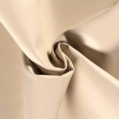 Oekoleder Kunstleder Zuschnitt ab 50x140cm Lederimitat 450g/m² beige