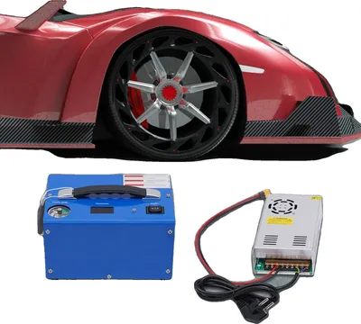 Image de Compresseur d'air PCP, pression maximale de 30Mpa, gonflage rapide, 12V, EU