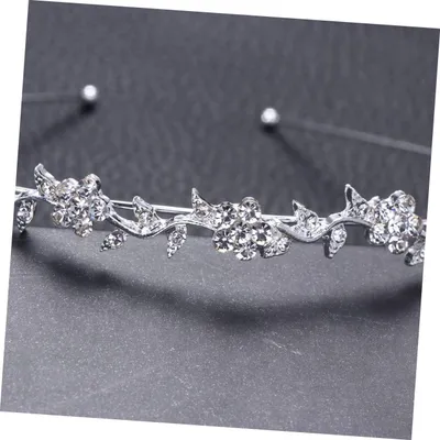 Produktbild von 2 Damen-Stirnbänder als Haarband für Hochzeit und Braut, mit Haarschmuck