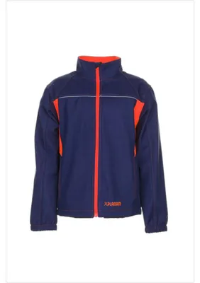 Produktbild von Planam  Basalt Neon Softshelljacke marine/orange Gr. L, 6291052