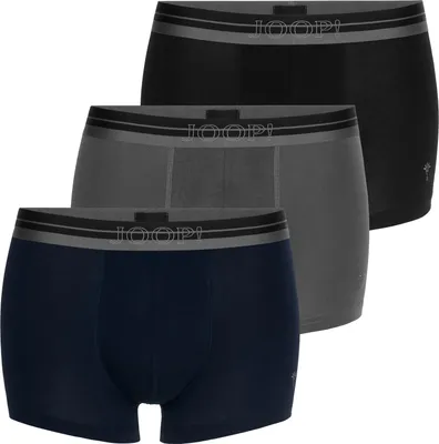 Produktbild von 3er Pack JOOP! Herren Boxershorts Baumwolle-Stretch Boxer