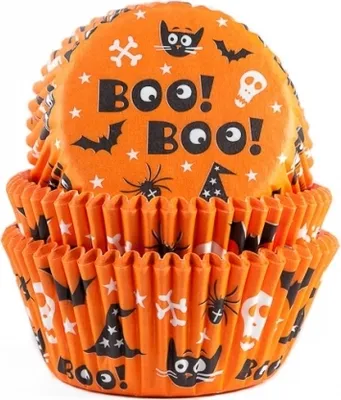 Produktbild von Halloween Muffin-Körbchen 50 Stk