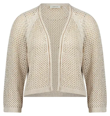 Produktbild von Cartoon Strickjacke Kurz 3/4 7236 Safari Beig 38