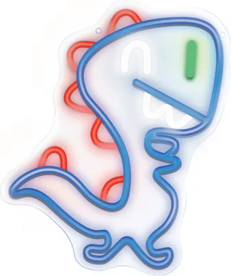 Zdjęcie produktu dla Neon LED Forever Light Jurassic Baby Dino niebieski FLNJ01