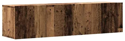 Produktbild von vidaXL TV-Wandschrank Altholz-Optik 120x30x30 cm Holzwerkstoff