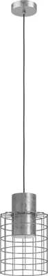 Produktbild von EGLO Pendelleuchte Milligan, 1 flammige Hängelampe industrial, Hängeleuchte, Esstischlampe, Wohnzimmerlampe hängend mit E27, Ø 20 cm