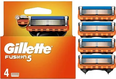 Produktbild von Gillette Fusion5 Ersatzrasierklingen, 4 Stück