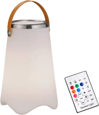 Productafbeelding van Batterijlamp met rgbw - Hoogte 38 cm - Partylicht