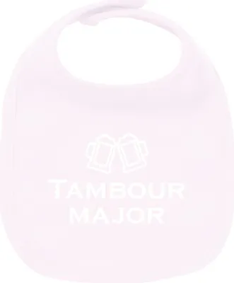 Produktbild von Huuraa Unisex Babylatz Tambourmajor Schützenfest Geschenk Babypink  Baumwolle Tambourmajor Mitbringsel